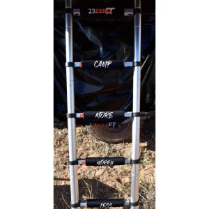 23ZERO Ladder Rung Cover Kit – Neoprene Anti-Slip Covers with Logo (230LRC)