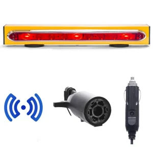 Master Tailgaters Wireless Trailer Tow Light Bar 19″- Magnetic Mount – Ultra Bright LED with 7 Pin RV Blade Hitch Tra...