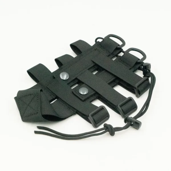 Tuff Stuff Steel Water Bottle Holster with Carrier Nylon Webbing (TS-8-1101)