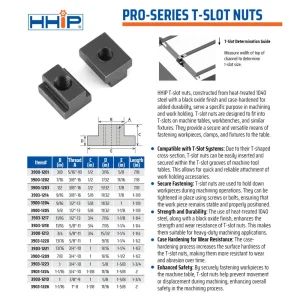HHIP 11/16″ 1/2-13 T-SLOT NUT (3903-1217) - view 4