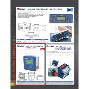 DASQUA DIGITAL ELECTRONIC ANGLE GAGE (8400-0010) - view 4