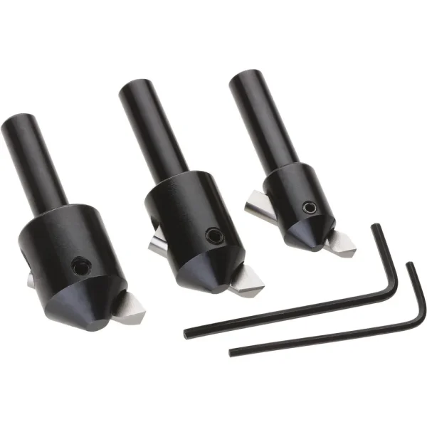 Grizzly Industrial Round Fly Cutter Set, 3 pc. (H7537)