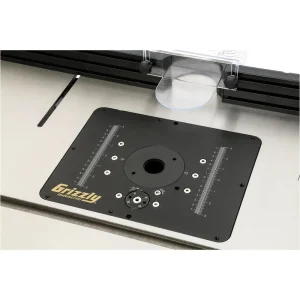 Grizzly Industrial Router Table with Lift and Cast-Iron Wings (T28781) - view 3