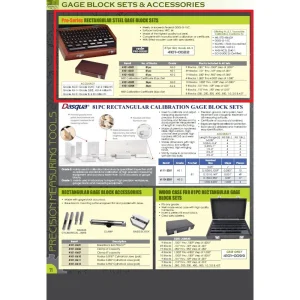 HHIP 36 PIECE GRADE AS-2/B RECTANGULAR STEEL GAGE BLOCK SET (4101-0004) - view 3