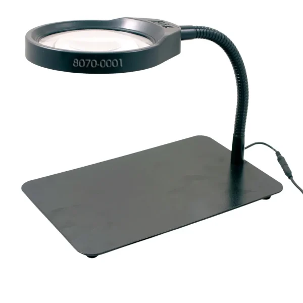 HHIP 8X LED DESK TOP MAGNIFIER (8070-0001)