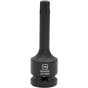 Dynamic Tools 1/2″ Drive Torx Head, T50, Bit Impact Socket (D014850)