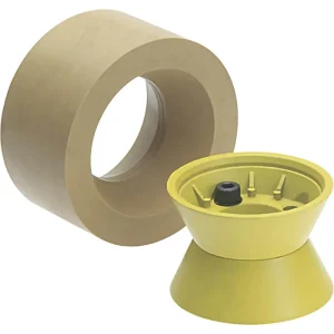 Grizzly Industrial Flange with Rubber Roller (G1759) - view 2