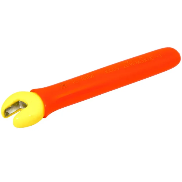Gray Tools Open End Wrench 10mm, 1000V Insulated (MEBO10-I)