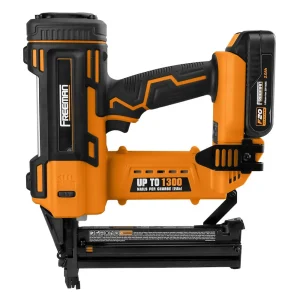 Freeman PE20V9040 20 Volt Cordless 18-Gauge 1-5/8″ Narrow Crown Stapler Kit with Lithium Ion Battery - view 3
