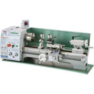 Grizzly Industrial 10″ x 22″ Benchtop Metalworking Lathe with DRO (G0602Z)
