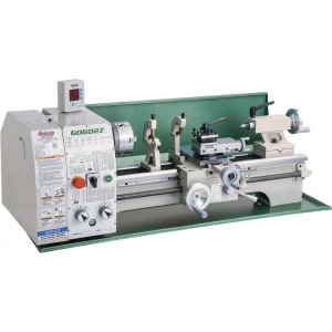Grizzly Industrial 10″ x 22″ Benchtop Metalworking Lathe with DRO (G0602Z) - view 2