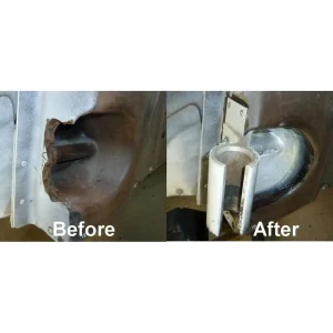 Polyvance Kenworth T800 Hood Repair Kit (KEN T800) - view 2