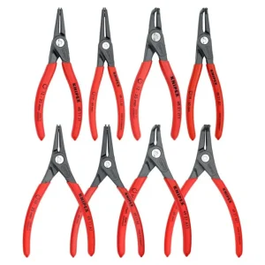 Knipex 8-Pc Precision Snap Ring Pliers Set in Tool Roll (001958V02) - view 2