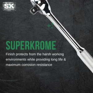 SK Tools Professional 3/8-Inch Drive 10-1/4-Inch Reversible Ratchet (45179) - view 4