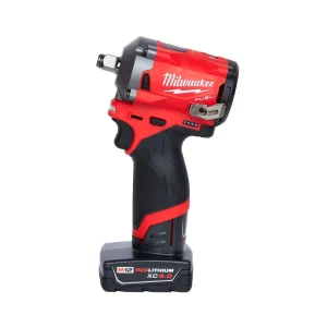 Milwaukee M12 FUEL 12V Lithium-Ion Brushless Cordless Stubby 1/2″ Impact Wrench – Tool Only (2555-20) - view 2