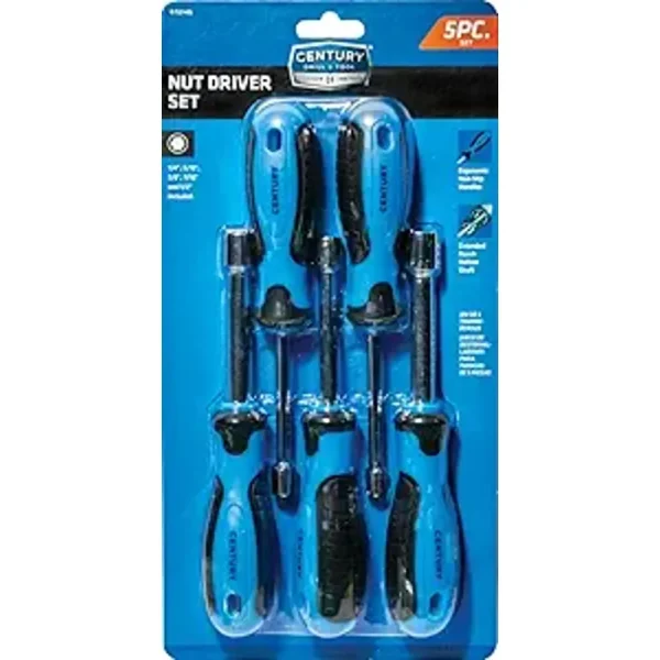 Century Drill Nut Driver Set 1/4″ – 1/2″ (72145)