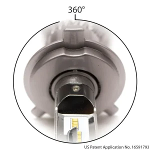 Race Sport H4 GEN4 LED Headlight Conversion Kit with 360 clockable base (1007064) - view 2