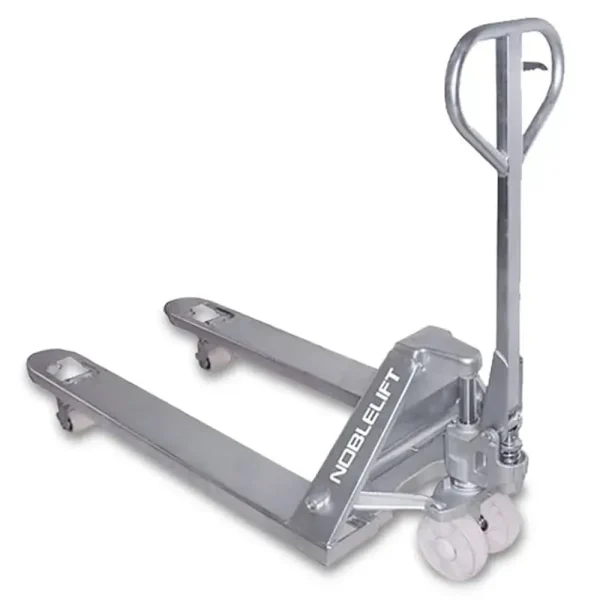 Noblelift Special Hydraulic Pallet Jack 4400 lbs 27×48 Stainless Steel (ACS44-2748)