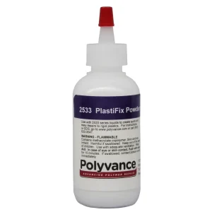 Polyvance Plastifix Powder, Small, 2 Fl Oz (59 Ml) Clear (2533)