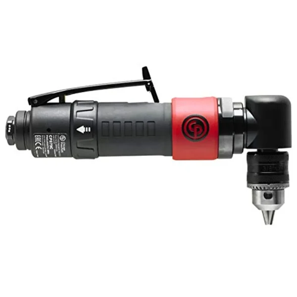 Chicago Pneumatic Angled Composite Reversible Air Drill with 3/8″ Chuck (CP879C)