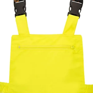 Pioneer Ripstop High Visibility Bib Pants, Yellow/Green (V1200461U-M) - view 4