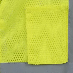 Pioneer Safety Mesh Hi-Vis Yellow Safety Vest, Large (V1060360U-L) - view 3