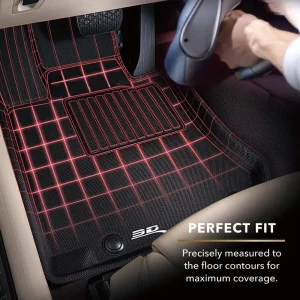 3D MAXpider 1St Row, 2Nd Row All-Weather Car Floor Mats Liners (L1HD05501509) - view 3