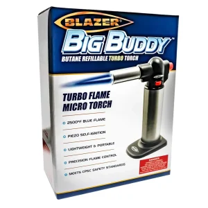 Blazer 189-8017 Big Buddy Turbo Torch, Black, Stainless Steel - view 3