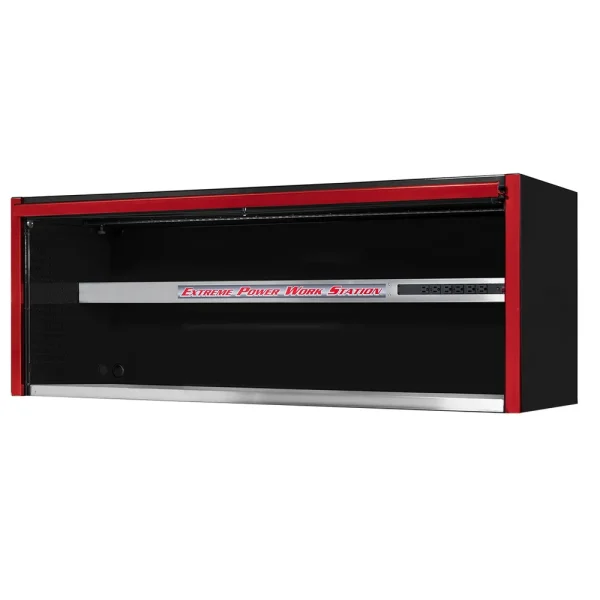 Extreme Tools EXQ Black w/ Red Trim 72×30″ Hutch (EX7201HCQBKRD)