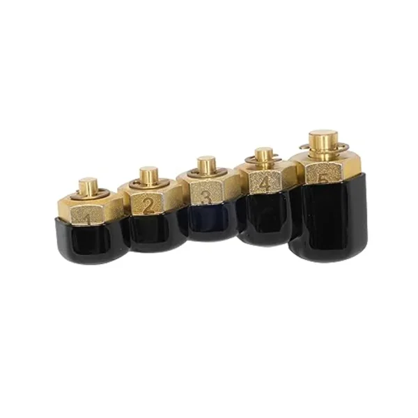 Lisle 5pc Injector Rail Fuel Line Cap Set (10810)