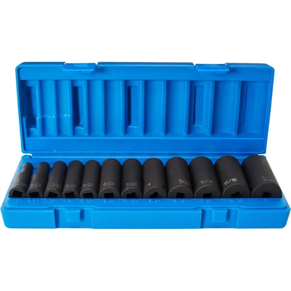 Grey Pneumatic 3/8″ Drive 12-Piece Deep Set (1213D)