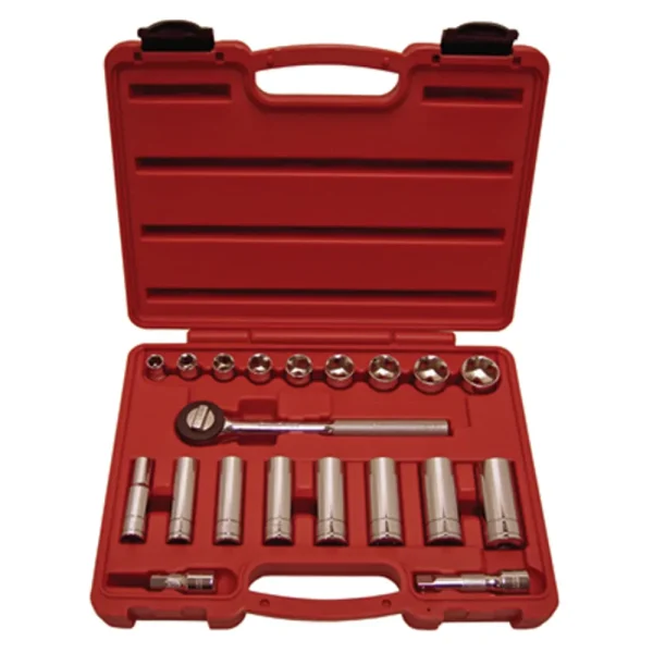 K Tool 22000 Fractional 3/8 Drive Socket Set
