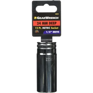 Gearwrench 80822 24mm 12Pt Socket 1/2″ Drive