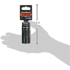 Gearwrench 80822 24mm 12Pt Socket 1/2″ Drive - view 2