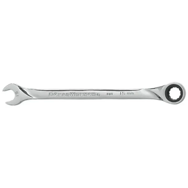 Gearwrench 85015 15mm Double Box Ratcheting Socketing Wrench