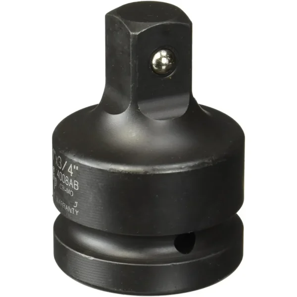Grey Pneumatic 1″ F x 3/4″ M Adapter w/ Friction Ball Socket (4008AB)
