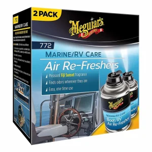 Meguiars M77200 Marine/RV Air ReFresher (Pleasant Fiji Sunset) 2.5 oz, 2 cans - view 2