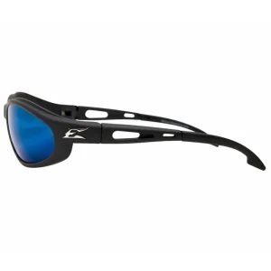 Edge Eyewear Dakura Polarized Black Aqua Precision Blue Mirror Lens (TSMAP218) - view 3