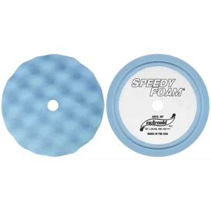 S.M. Arnold Speedy Foam Buffing Pad – Light Blue Foam (44-497)