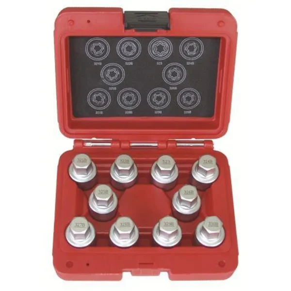 Lock Technology 4181 Mercedes Benz “C” 10 Piece Wheel Master Key Set