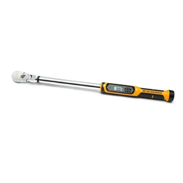 Gearwrench 85079 1/2 Dr. Flex Electronic Torque Wrench w/Angle 25-250 Ft/Lbs.