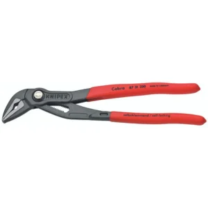 Knipex Cobra ES 10″ Extra Slim Water Pump Pliers with Non-Slip Coating (8751250)