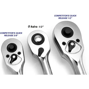 Astro Pneumatic Nano Ratchet 1/2″ Drive Head in 3/8″ Ratchet Body (91210) - view 2