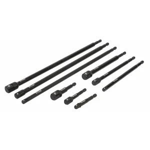 Titan Tools 12089 9 Piece Impact Socket Adapter Set