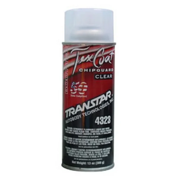 Transtar Autobody 16Oz Texcoat Paint Clear Chip-Resistant Rapid Drying (4323)