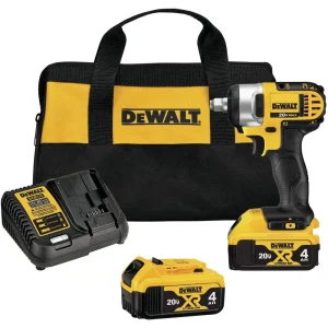 Dewalt DCF880HM2 20-volt MAX Lithium Ion 1/2-Inch Impact Wrench Kit w/Hog Ring – NEW - view 2