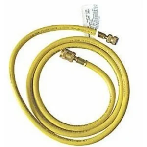 Robinair 72-Inch Yellow R-134a Conversion Hose with Quick-Seal Fittings (13190)