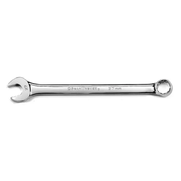 Gearwrench 81743 Long Pattern Combination Non-Ratcheting Wrenches Metric, 27mm