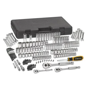 Gearwrench 80932 165 pc. SAE/Metric 6 & 12 Pt. Mechanics Tool Set Multi Drive