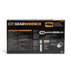 Gearwrench 80932 165 pc. SAE/Metric 6 & 12 Pt. Mechanics Tool Set Multi Drive - view 4